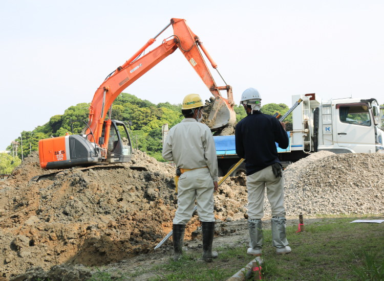 建設工事現場